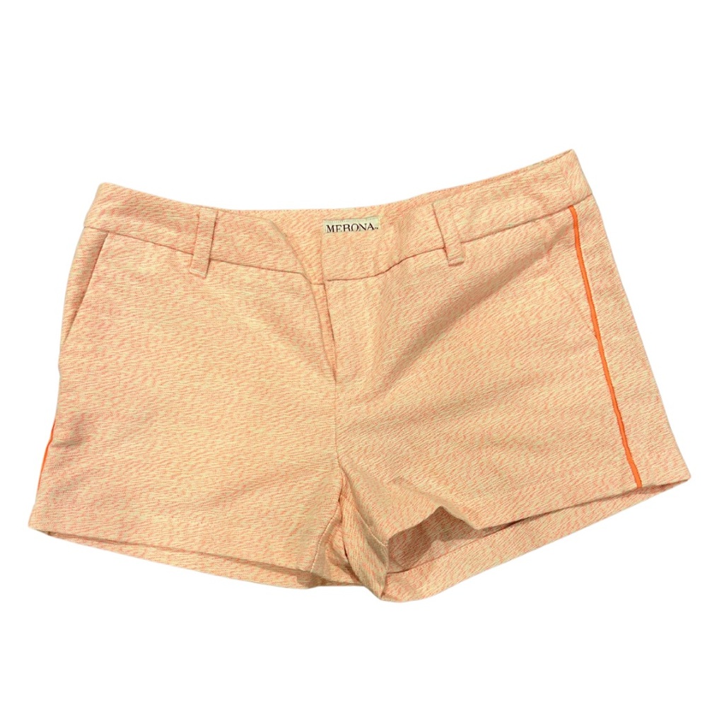 Merona coral & white shorts